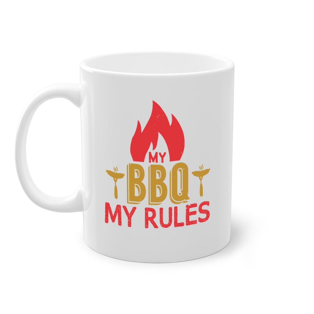 my bbq my ruless 21#- bbq-Mug / Coffee Cup