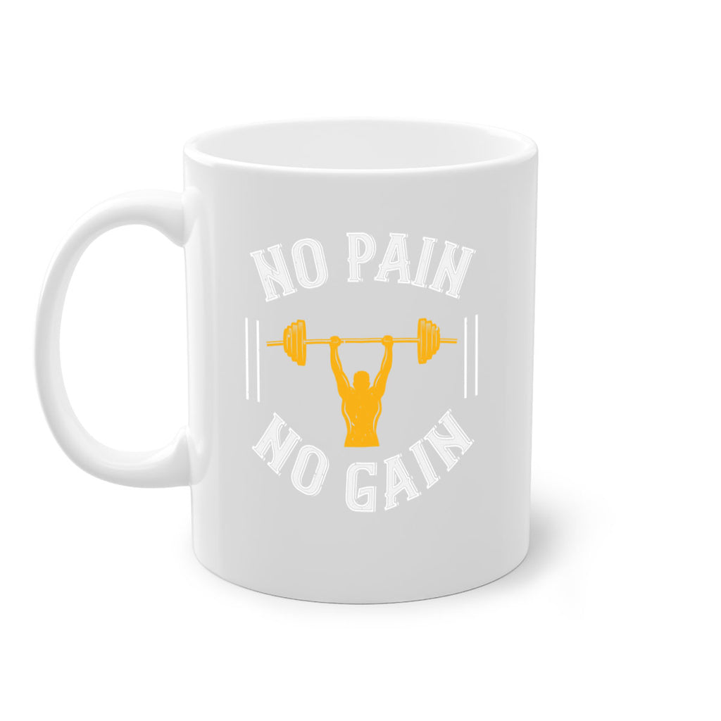 no pain no gain 81#- gym-Mug / Coffee Cup