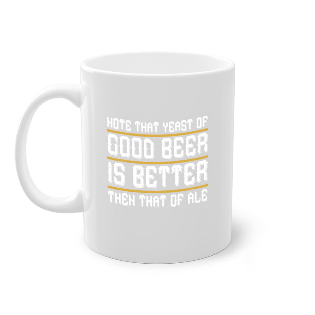 note that yeast of good beer is better then that of ale 55#- beer-Mug / Coffee Cup