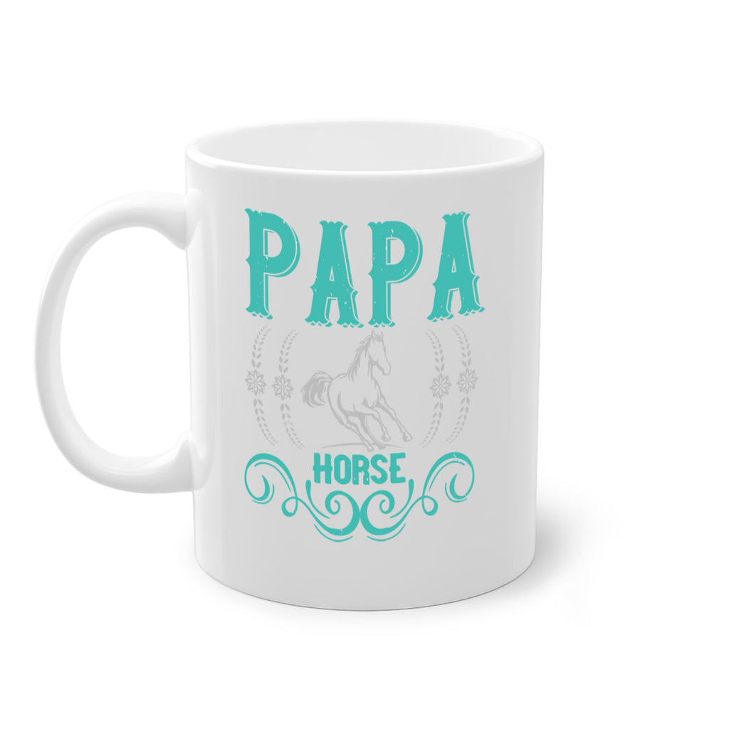 papa horse Style 26#- horse-Mug / Coffee Cup