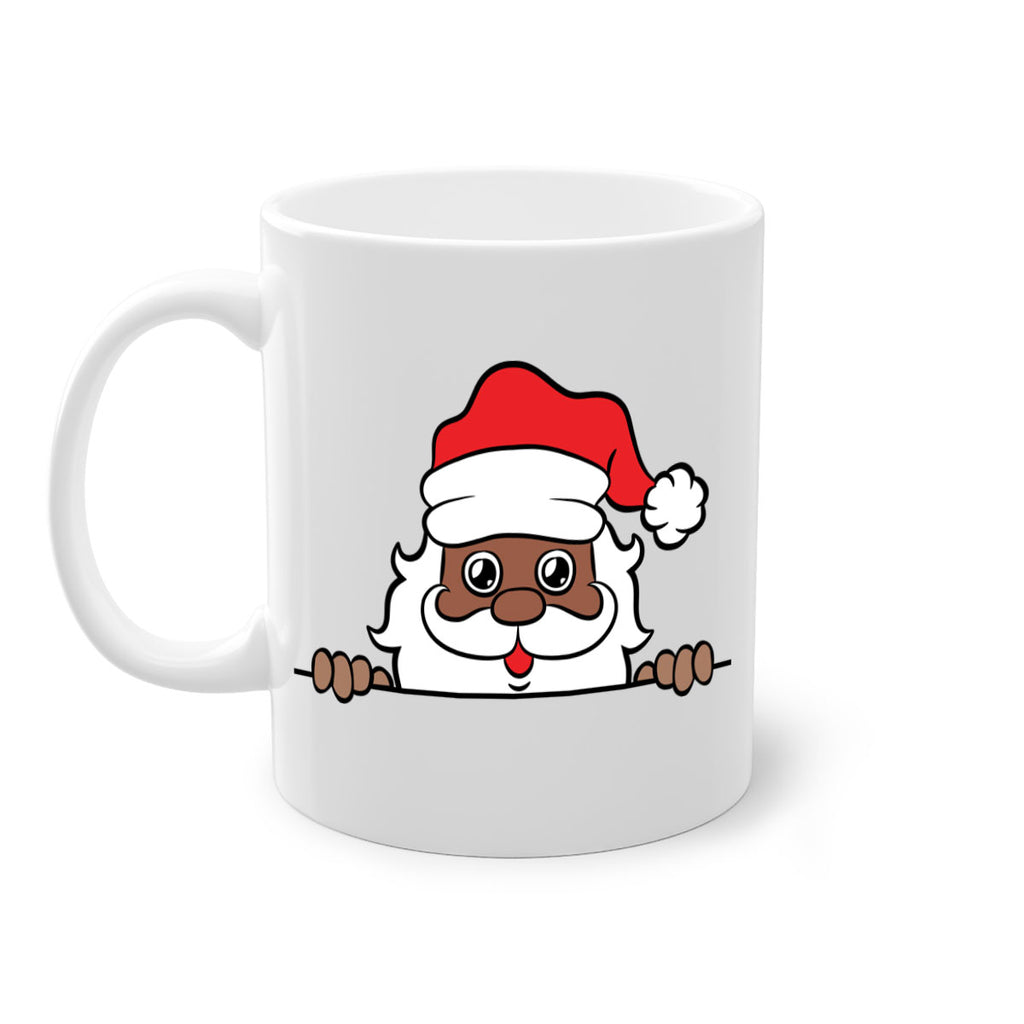 peekaboo black santa 19#- Black men - Boys-Mug / Coffee Cup