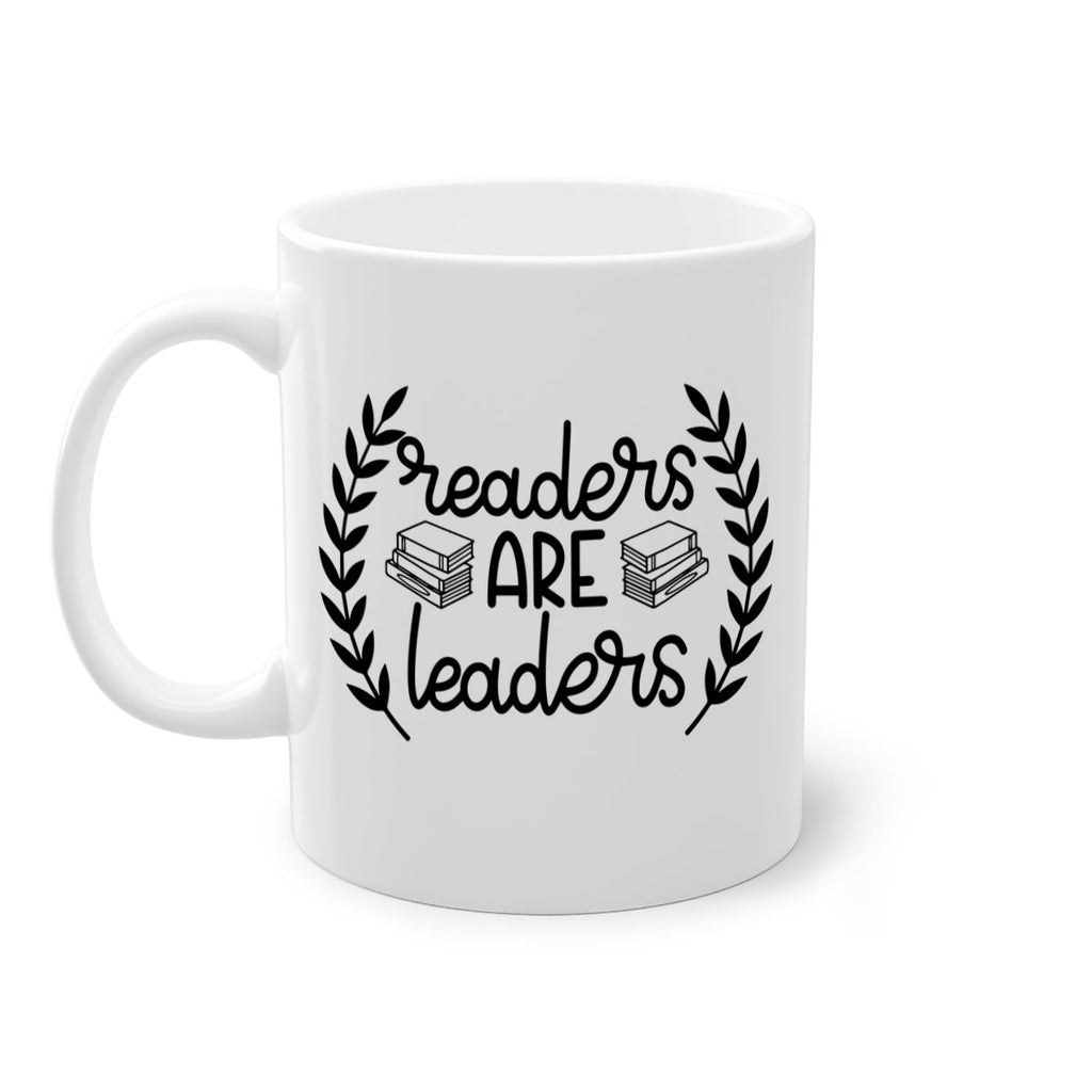 readers are leaders 33#- Reading - Books-Mug / Coffee Cup