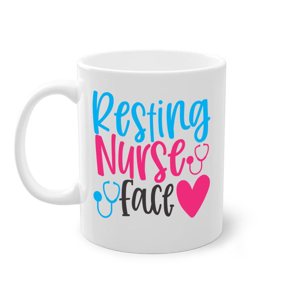 resting nurse face Style Style 56#- nurse-Mug / Coffee Cup