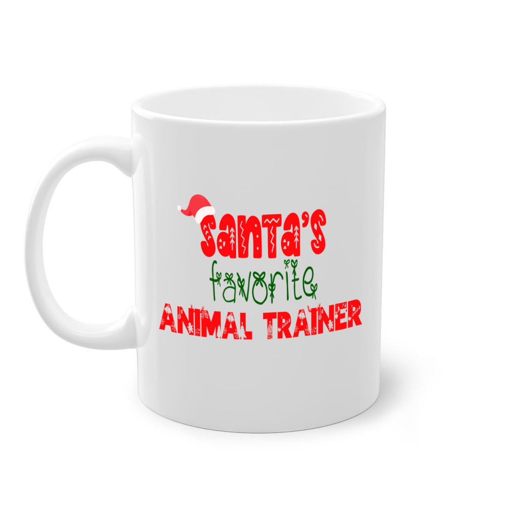 santas favorite animal trainer style 642#- christmas-Mug / Coffee Cup