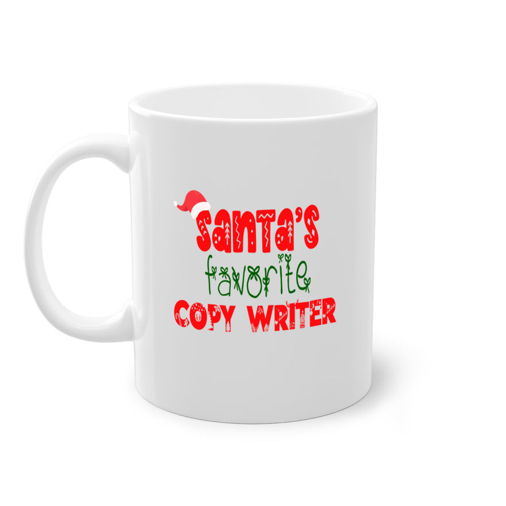 santas favorite copy writer style 742#- christmas-Mug / Coffee Cup