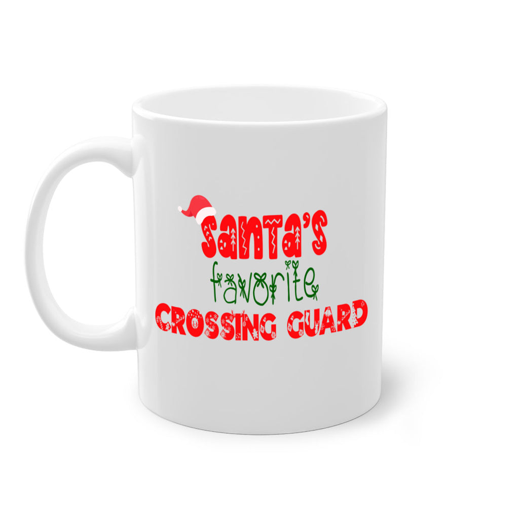 santas favorite crossing guard style 758#- christmas-Mug / Coffee Cup