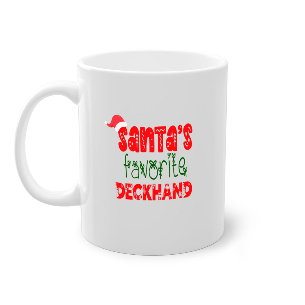 santas favorite deckhand style 769#- christmas-Mug / Coffee Cup