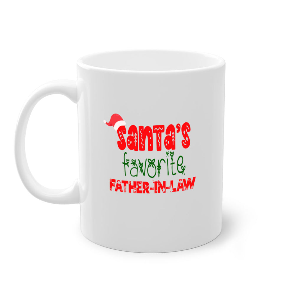 santas favorite father-in-law style 814#- christmas-Mug / Coffee Cup