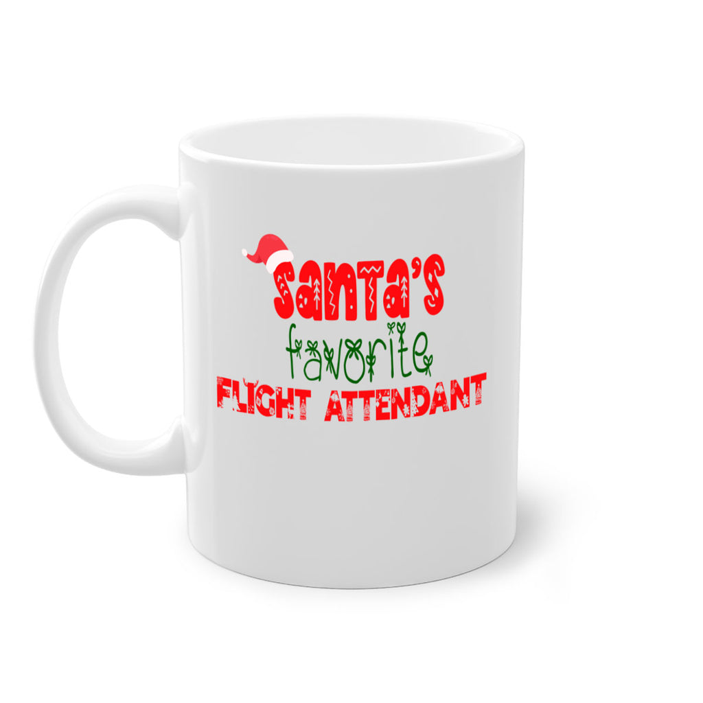 santas favorite flight attendant style 828#- christmas-Mug / Coffee Cup