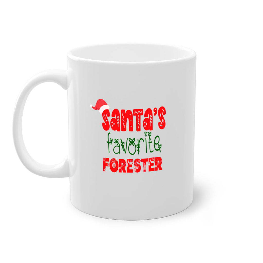 santas favorite forester style 831#- christmas-Mug / Coffee Cup