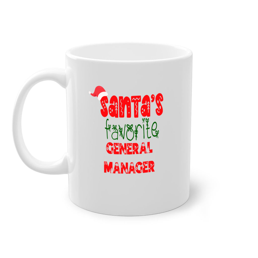 santas favorite general manager style 837#- christmas-Mug / Coffee Cup