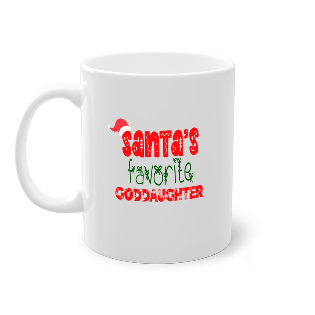 santas favorite goddaughter style 843#- christmas-Mug / Coffee Cup
