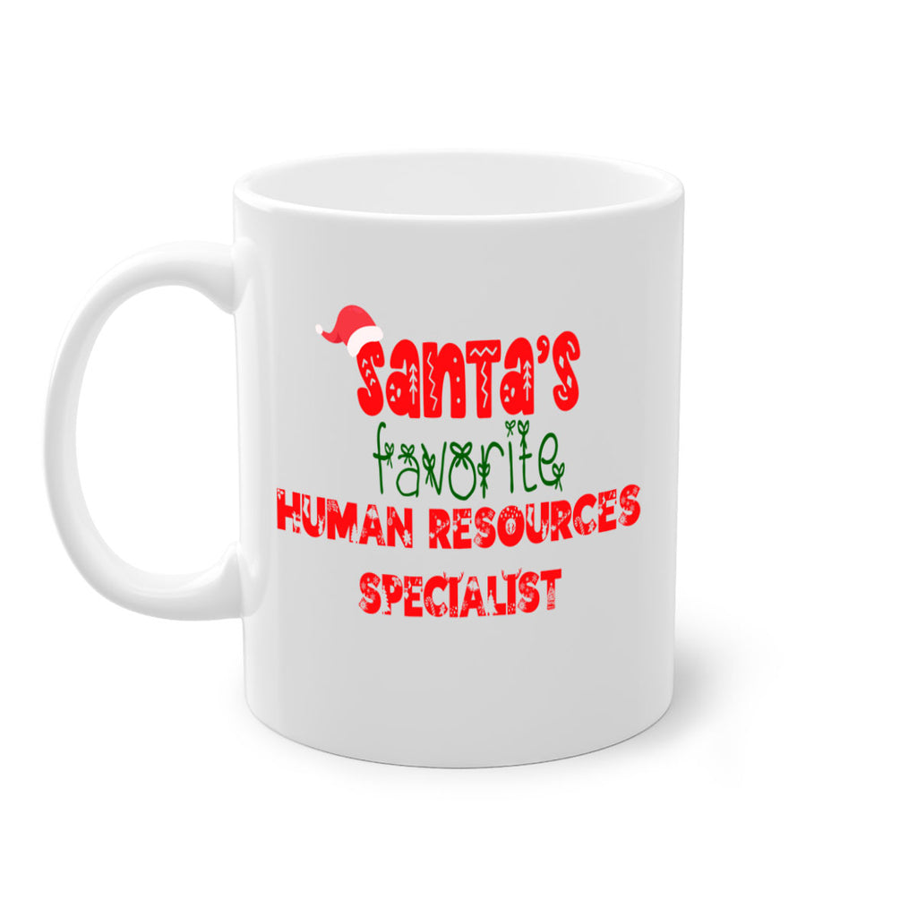 santas favorite human resources specialist style 880#- christmas-Mug / Coffee Cup