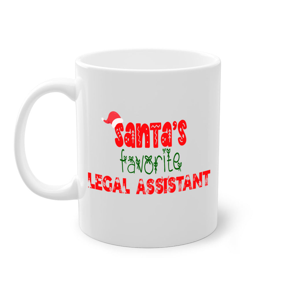santas favorite legal assistant style 915#- christmas-Mug / Coffee Cup