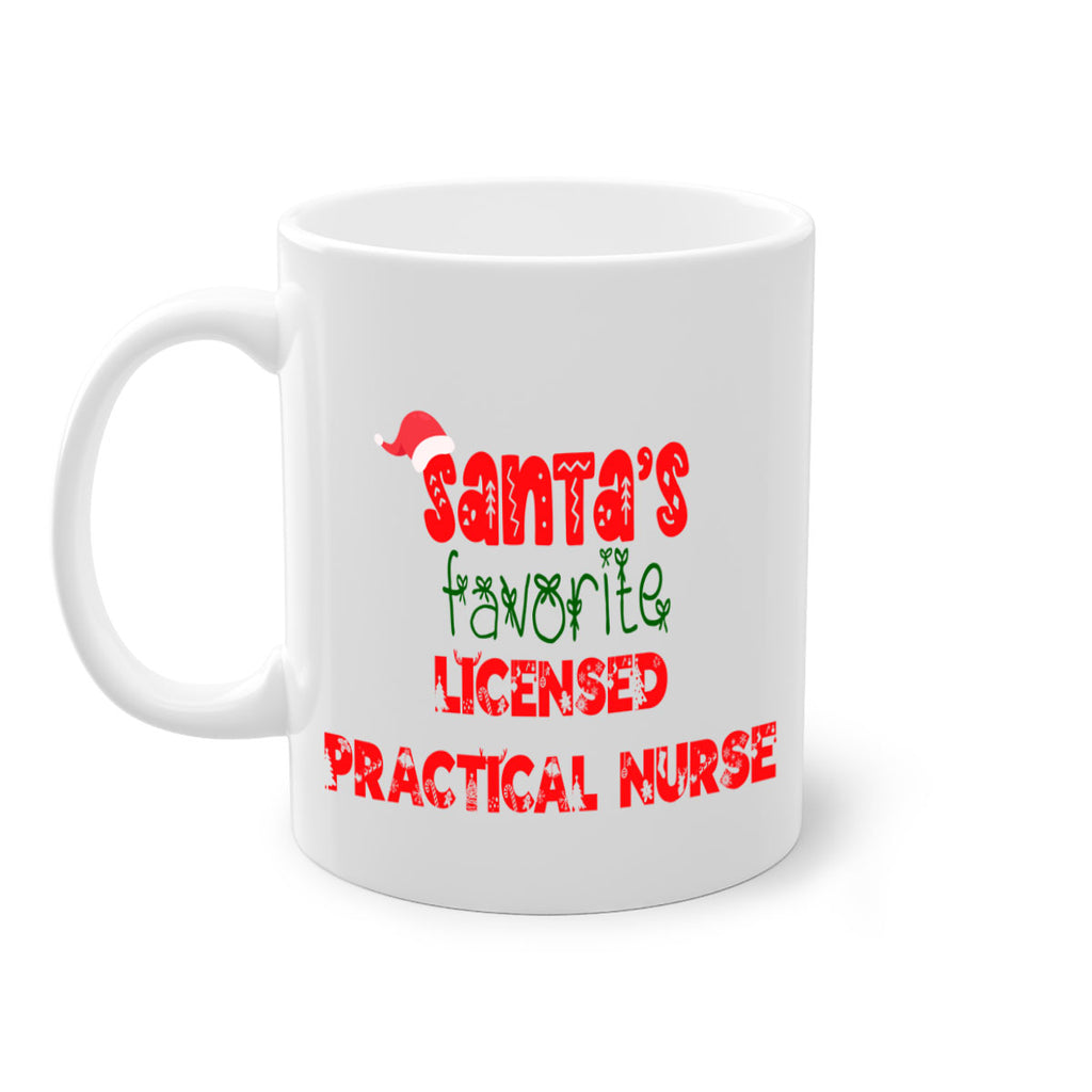 santas favorite licensed practical nurse style 920#- christmas-Mug / Coffee Cup