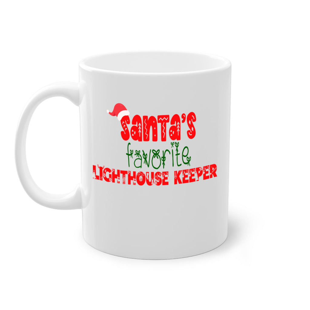 santas favorite lighthouse keeper style 922#- christmas-Mug / Coffee Cup