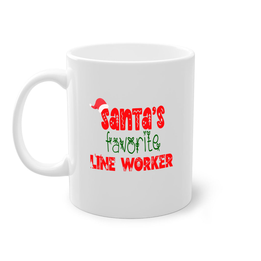 santas favorite line worker style 923#- christmas-Mug / Coffee Cup