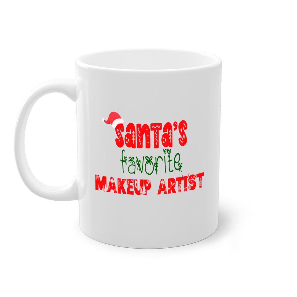 santas favorite makeup artist style 937#- christmas-Mug / Coffee Cup