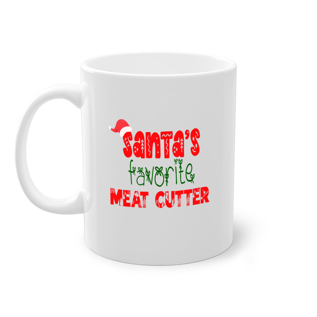 santas favorite meat cutter style 945#- christmas-Mug / Coffee Cup
