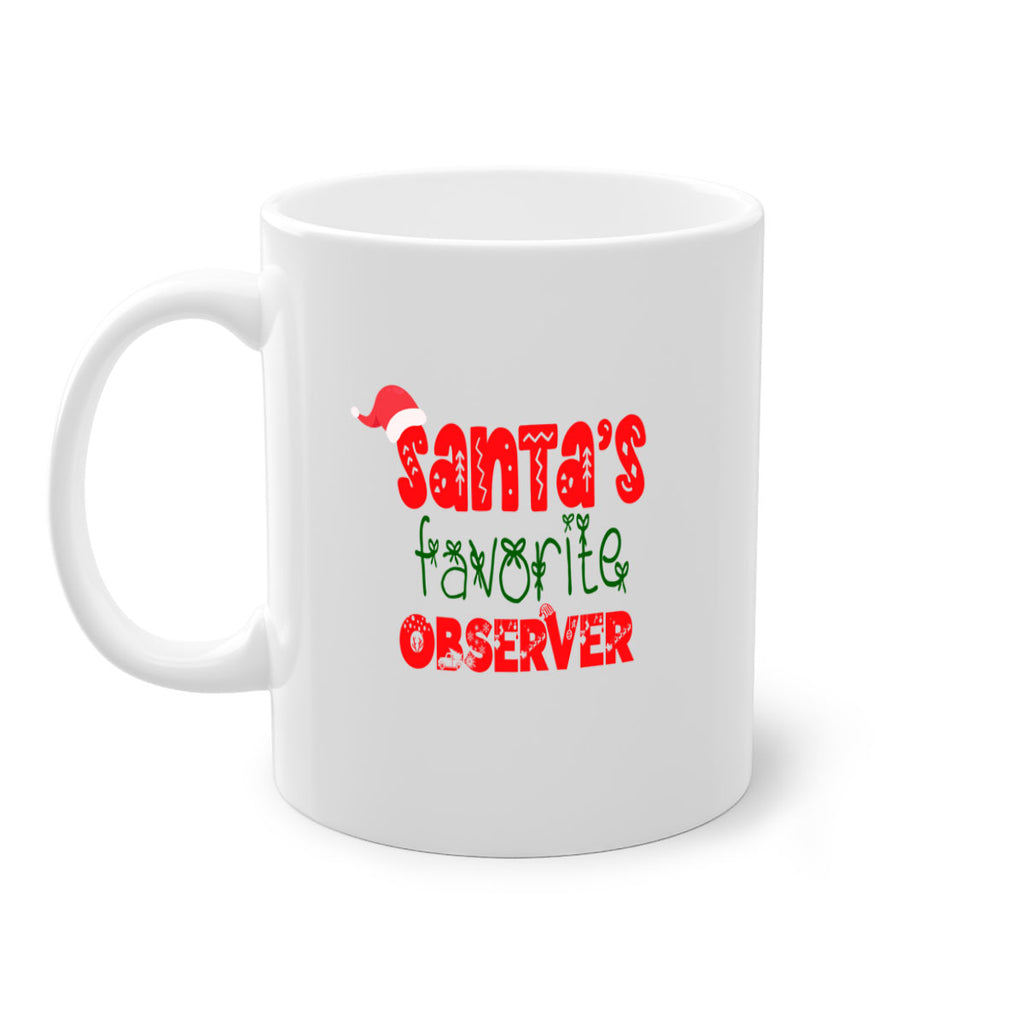 santas favorite observer style 981#- christmas-Mug / Coffee Cup
