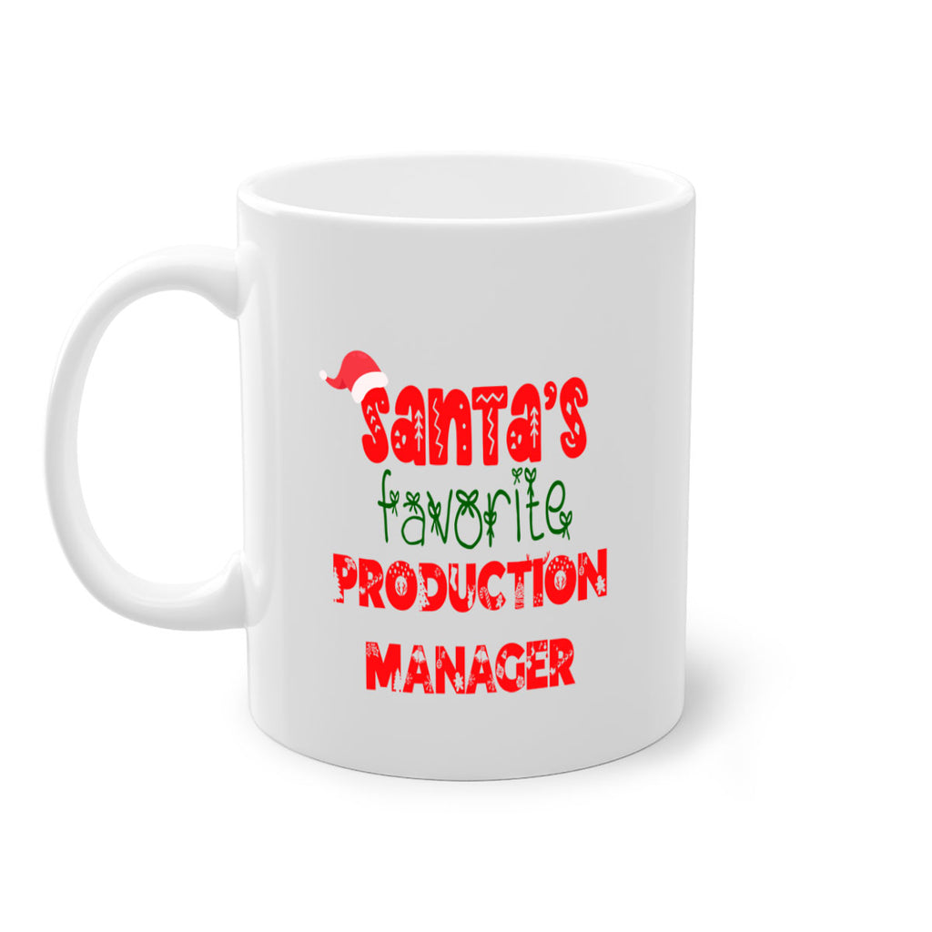 santas favorite production manager style 1040#- christmas-Mug / Coffee Cup