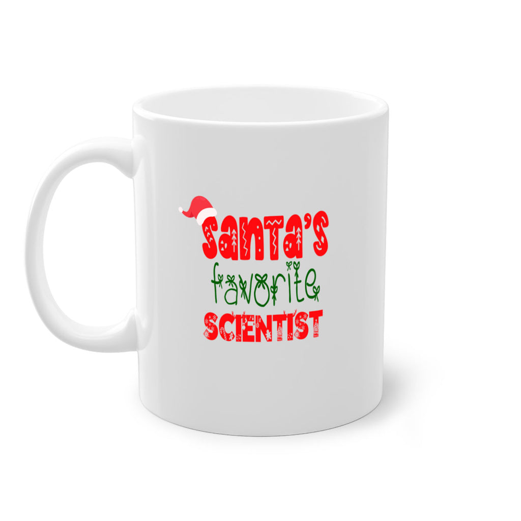 santas favorite scientist style 1071#- christmas-Mug / Coffee Cup