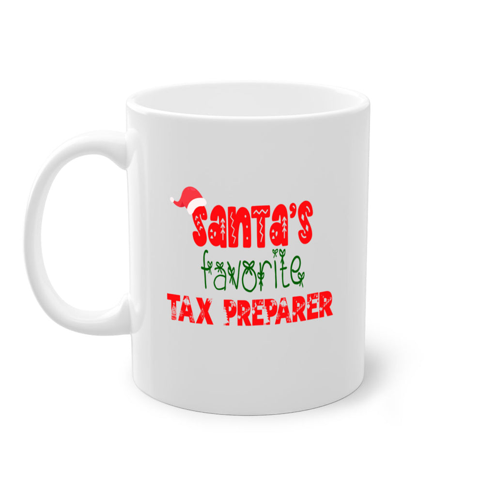 santas favorite tax preparer style 1114#- christmas-Mug / Coffee Cup