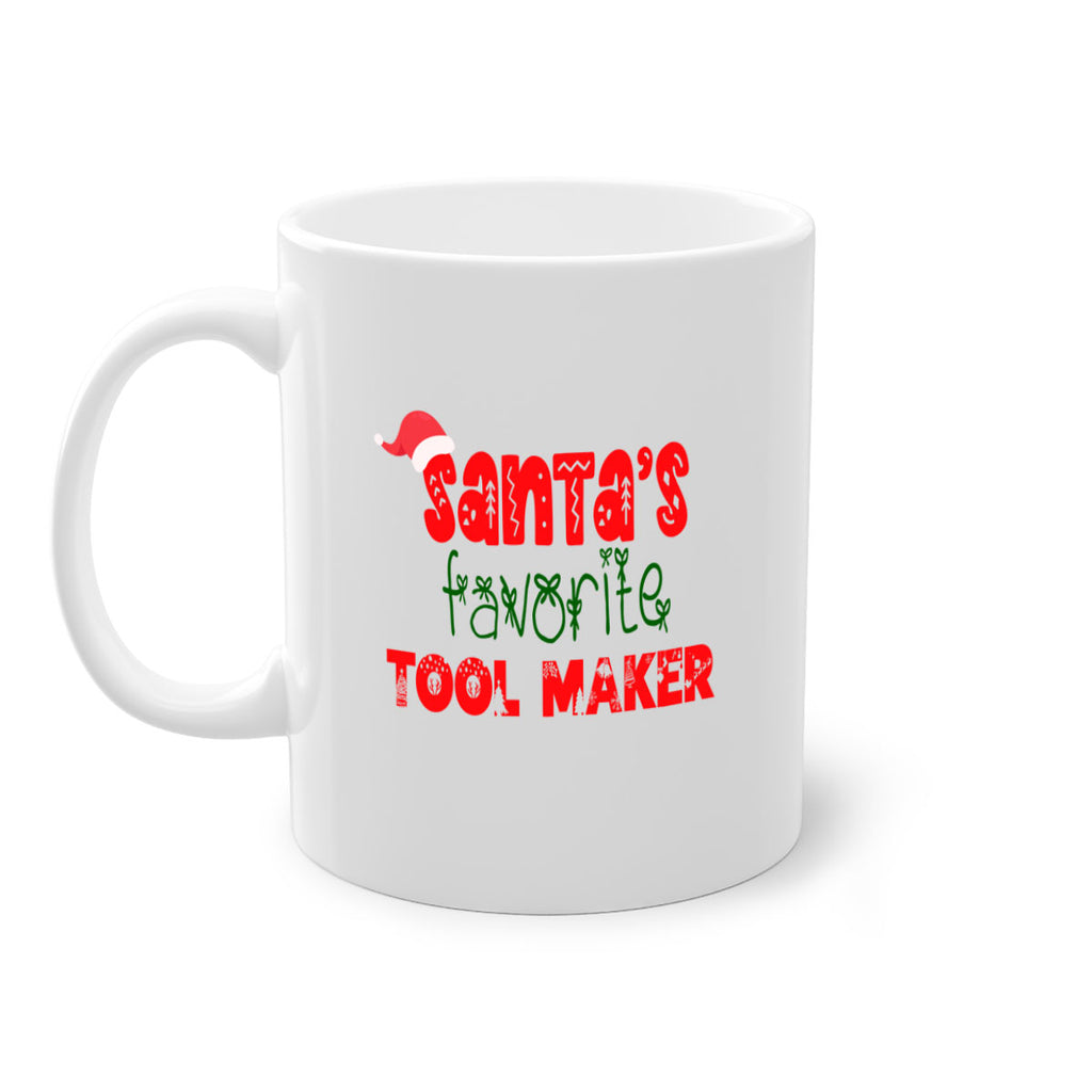 santas favorite tool maker style 1123#- christmas-Mug / Coffee Cup