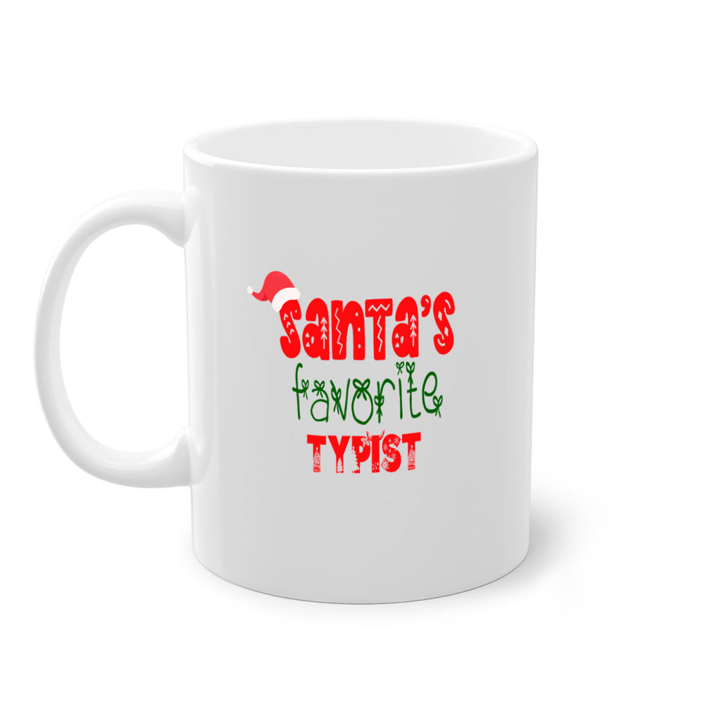 santas favorite typist style 1135#- christmas-Mug / Coffee Cup