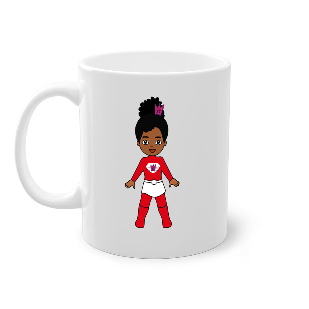 super kids girl 5#- Black women - Girls-Mug / Coffee Cup