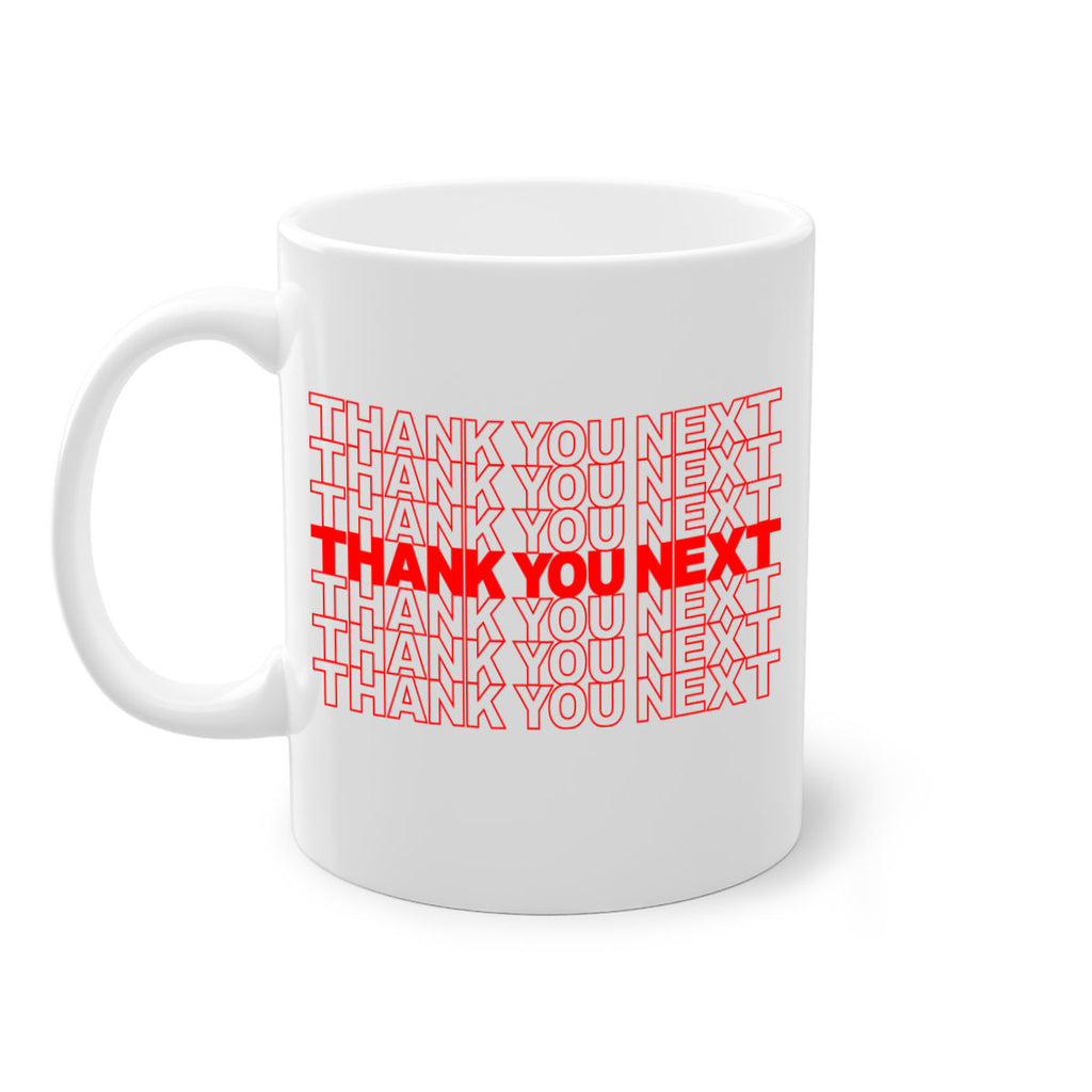 thank you next 22#- black words - phrases-Mug / Coffee Cup