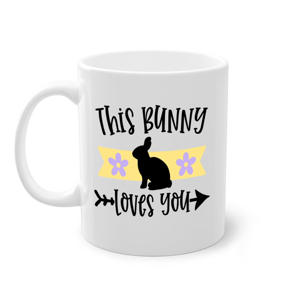 this bunny loves you 10#- easter-Mug / Coffee Cup