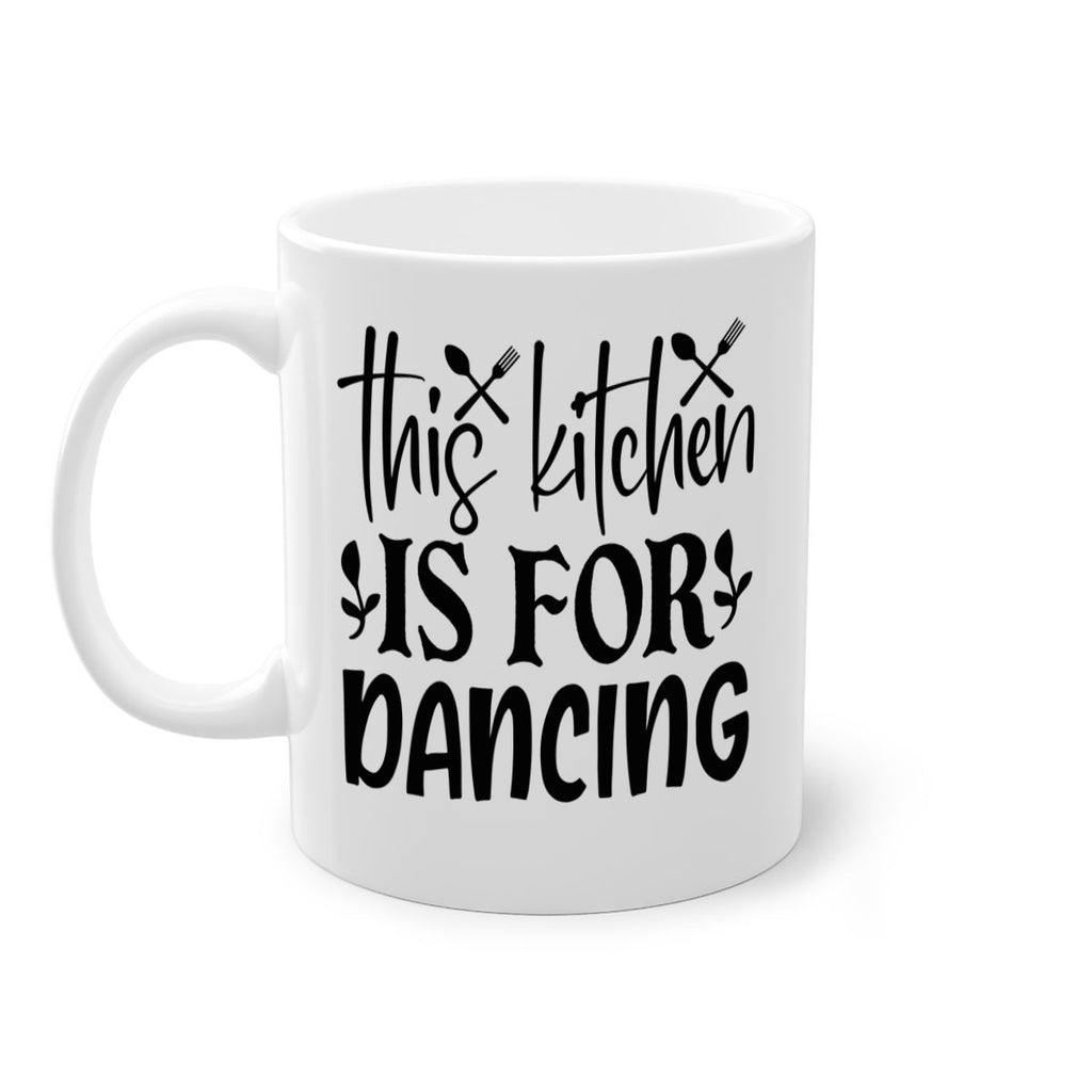 this kitchen is for dancing 75#- kitchen-Mug / Coffee Cup