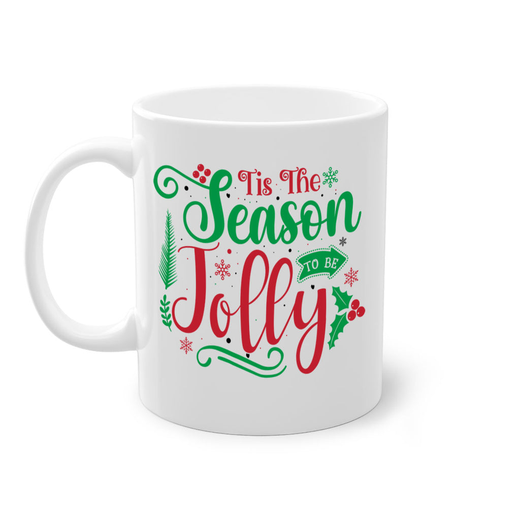 tis the season to be jolly style 1216#- christmas-Mug / Coffee Cup