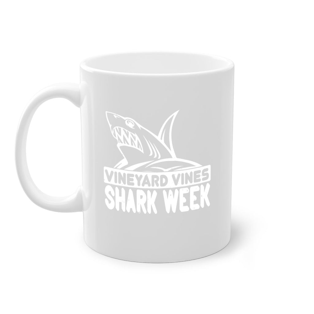 vineyard vines Shark Week Style 8#- Shark-Fish-Mug / Coffee Cup