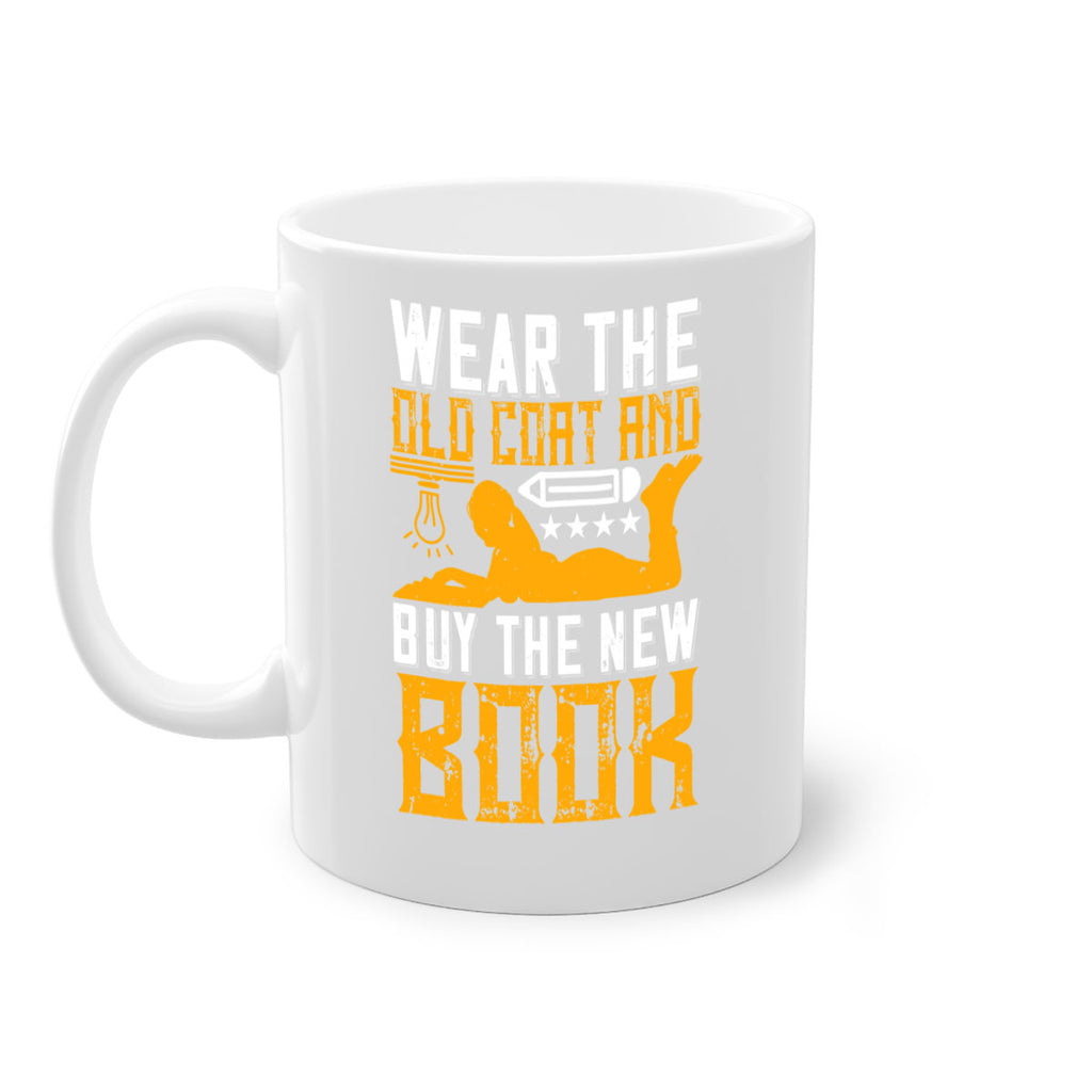 wear the old coat and buy the new book 3#- Reading - Books-Mug / Coffee Cup