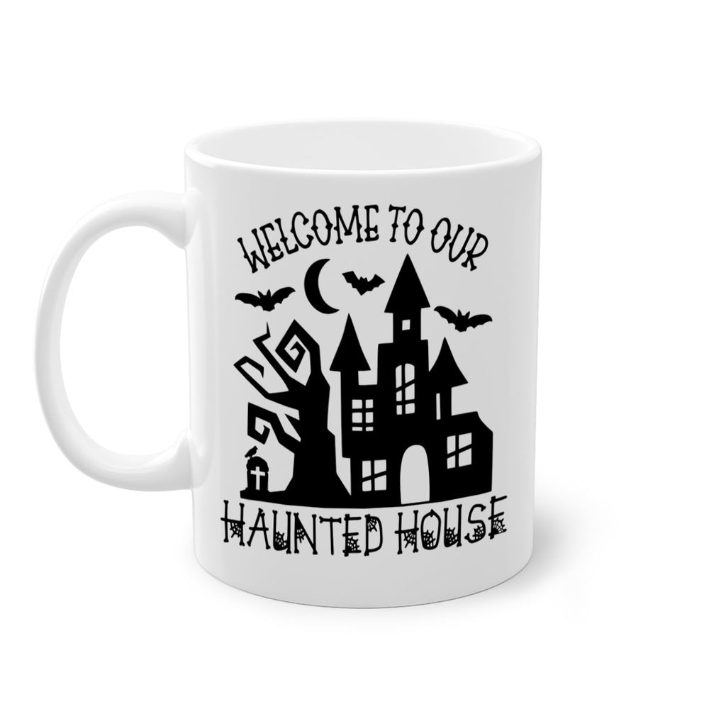 welcome to our haunted house 14#- halloween-Mug / Coffee Cup