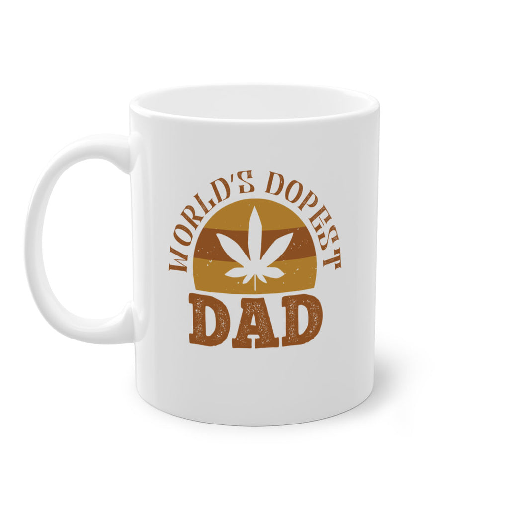 world’s dopest dad 137#- fathers day-Mug / Coffee Cup