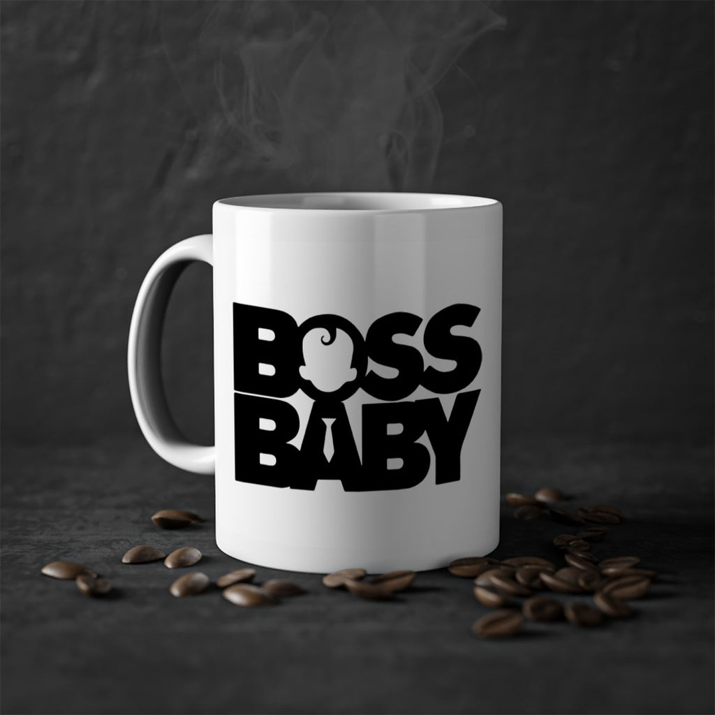 Boss Baby On Board 1#- black words - phrases-Mug / Coffee Cup