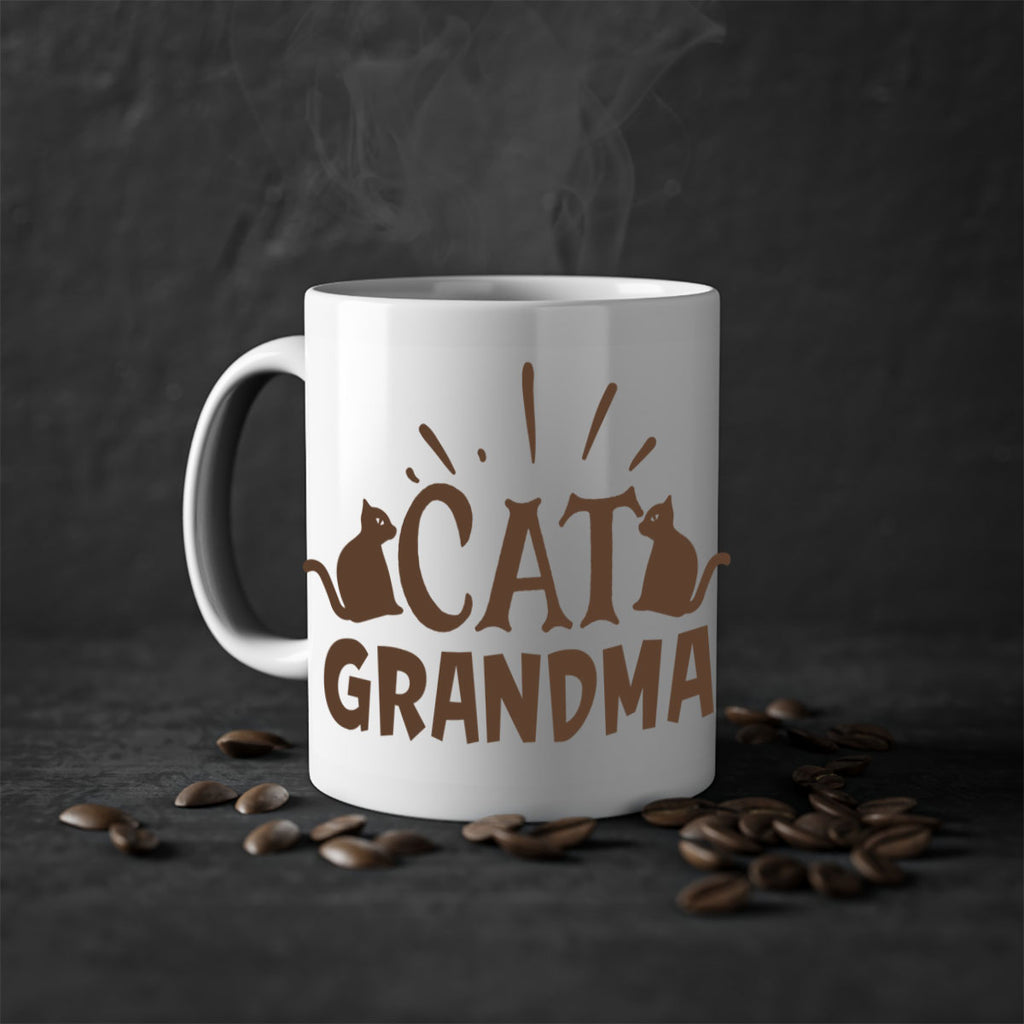 Cat Grandma Style 4#- cat-Mug / Coffee Cup