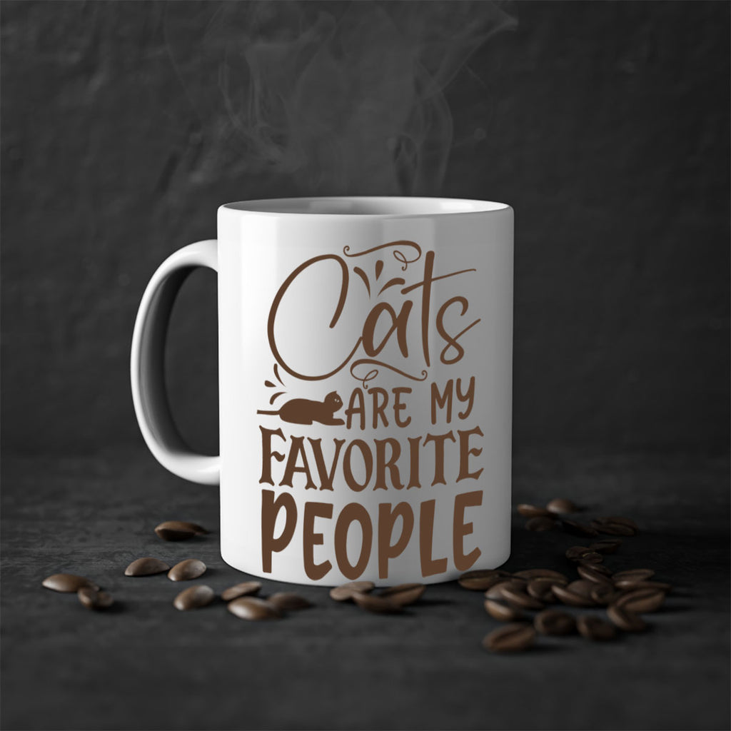 Cats Are My Favorite People Style 7#- cat-Mug / Coffee Cup