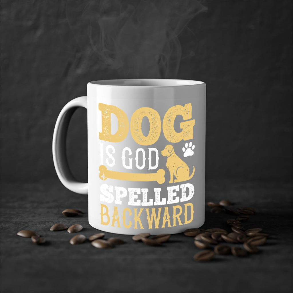 Dog is God spelled backward Style 129#- Dog-Mug / Coffee Cup