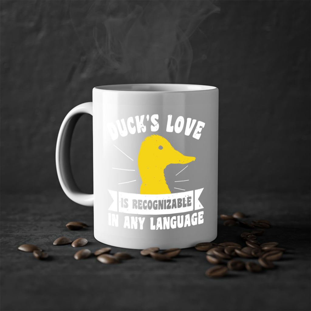 Ducks love Style 49#- duck-Mug / Coffee Cup