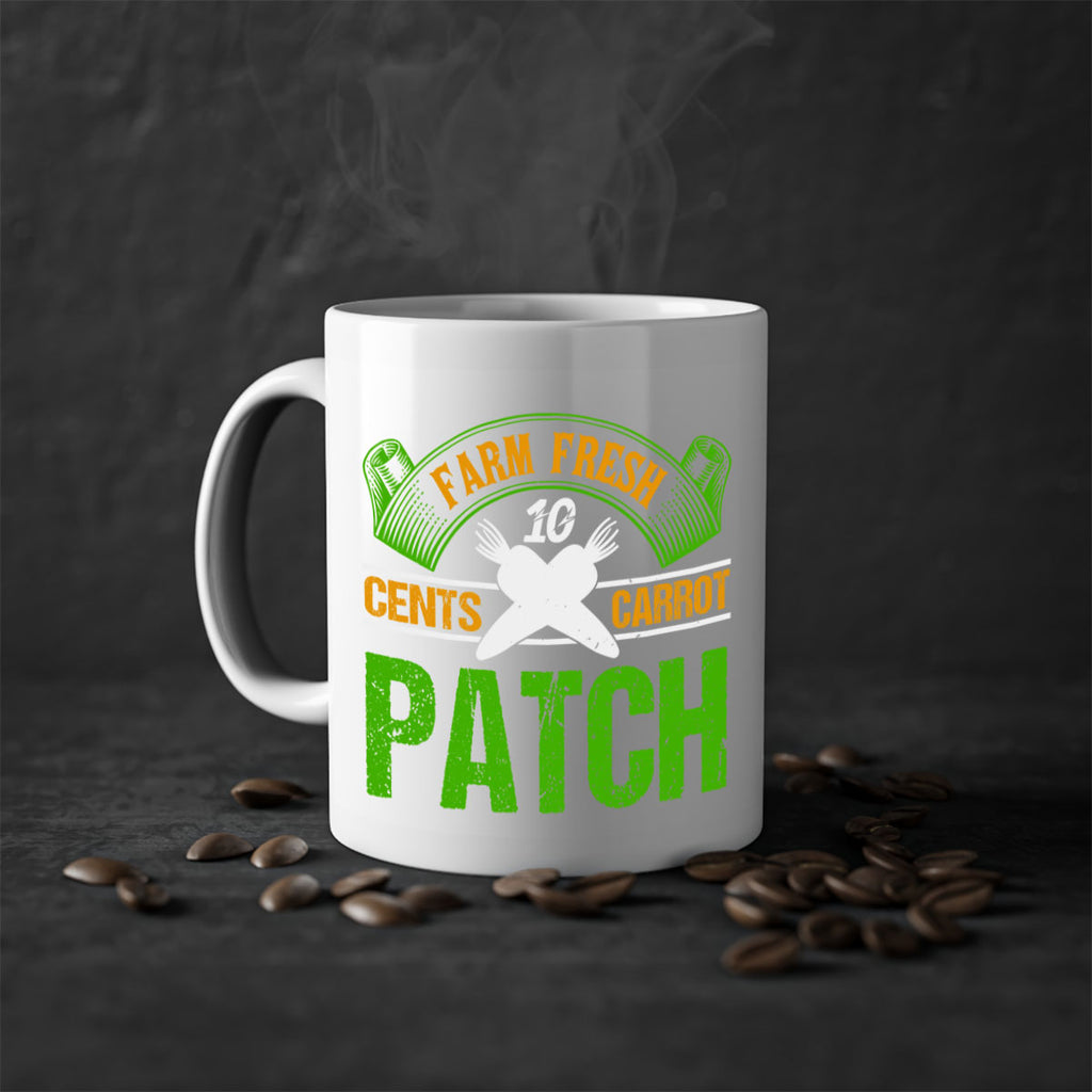 Farm Fresh cents carrot patch 22#- Farm and garden-Mug / Coffee Cup