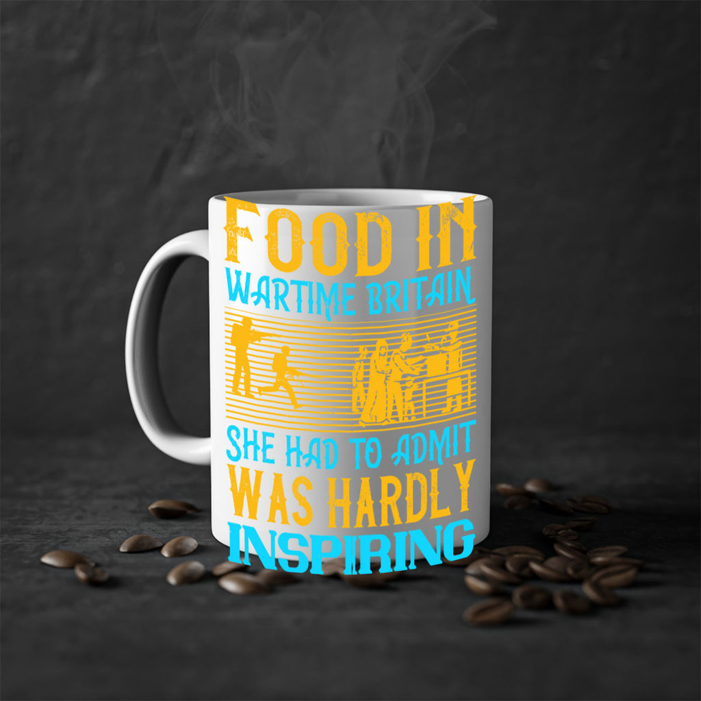 Food in wartime Britain she had to admit was hardly inspiring Style 46#- Dog-Mug / Coffee Cup