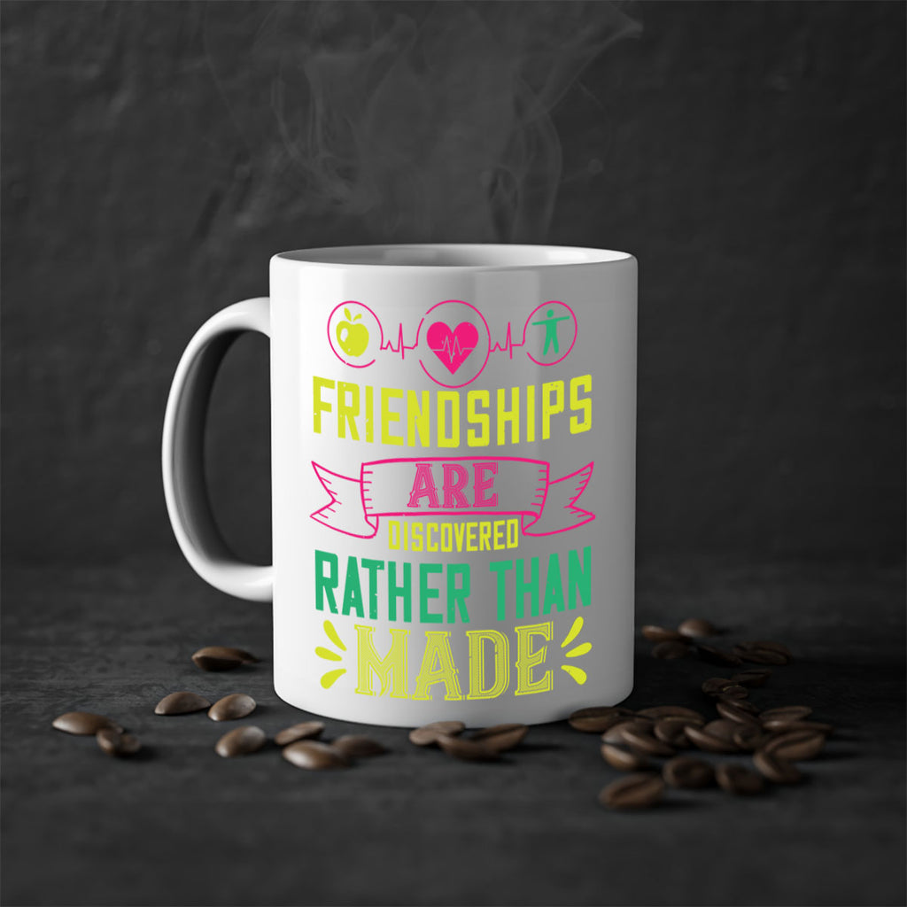 Friendships are discovered rather than made Style 48#- World Health-Mug / Coffee Cup