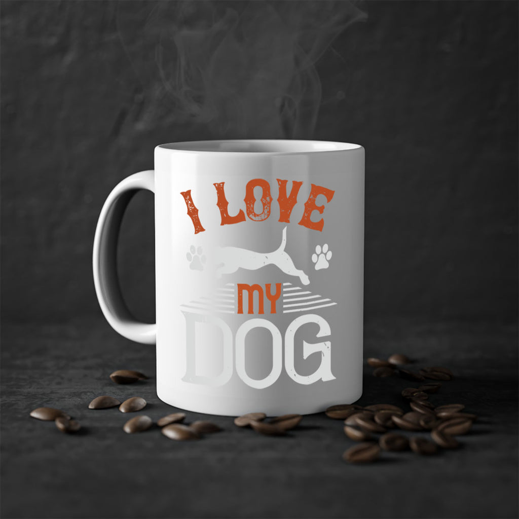 I Love My Dog Style 189#- Dog-Mug / Coffee Cup