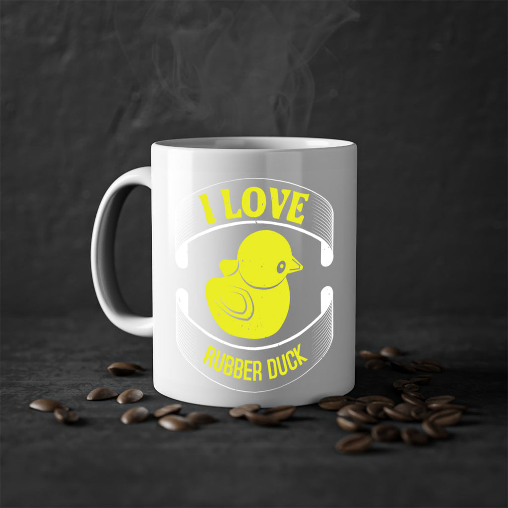 I Love Rubber duck Style 41#- duck-Mug / Coffee Cup