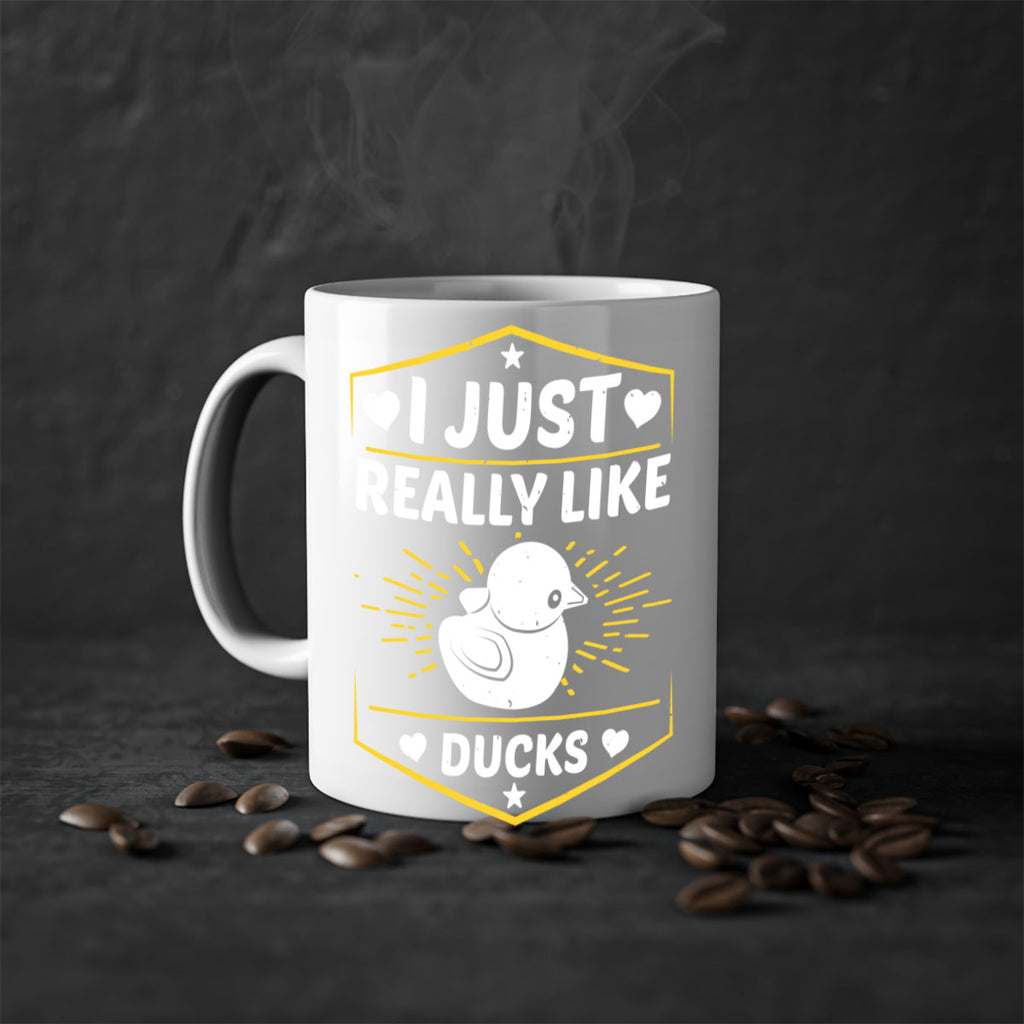 I just really like ducks Style 43#- duck-Mug / Coffee Cup