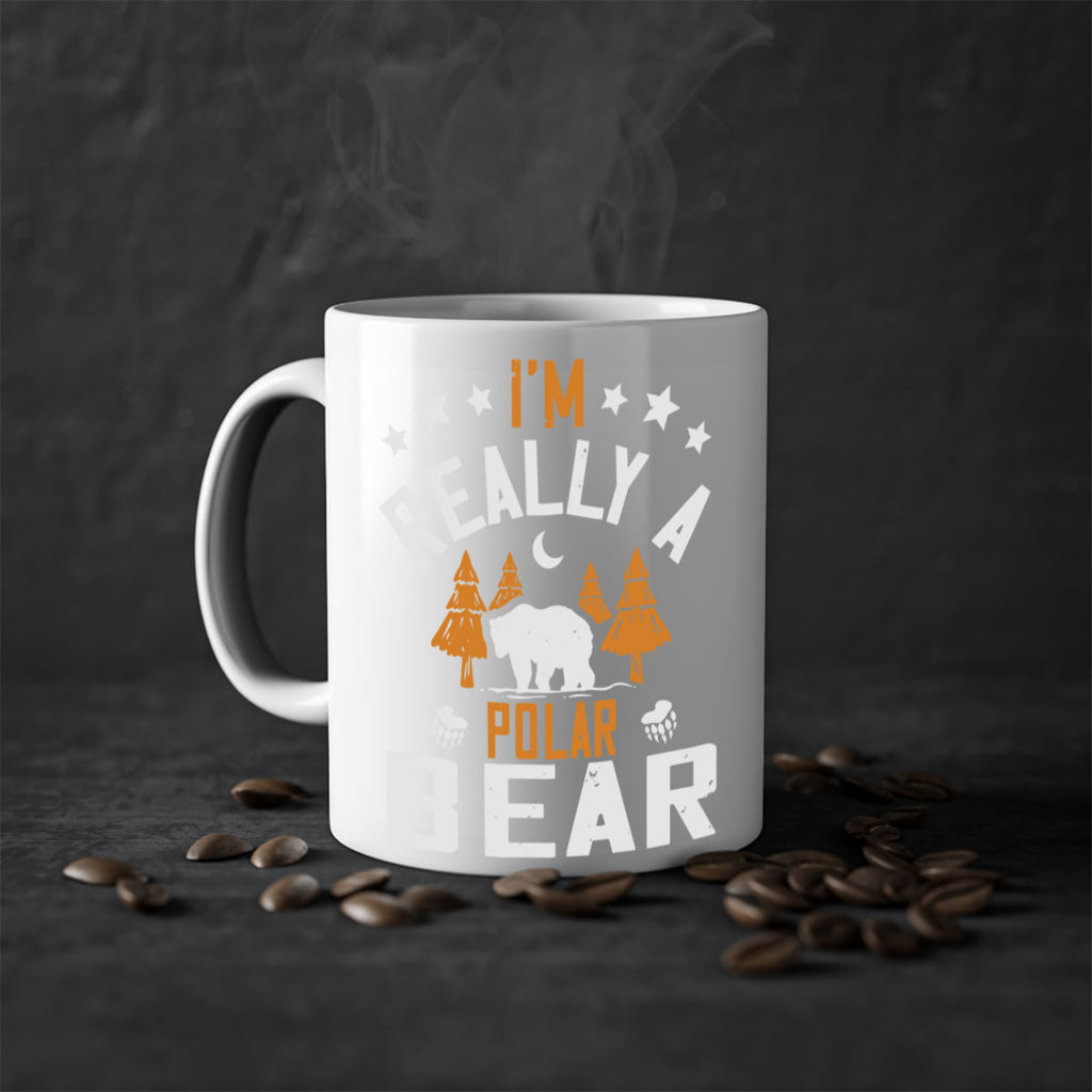 I'm really a polar bear 17#- bear-Mug / Coffee Cup